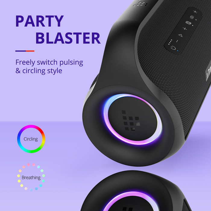 TRONSMART φορητό ηχείο Bang Mini, 50W, Bluetooth, 4000mAh, IPX6, μαύρο | eLabstore.gr TRONSMART φορητό ηχείο Bang Mini, 50W, Bluetooth, 4000mAh, IPX6, μαύρο | Εικόνα & Ήχος | elabstore.gr