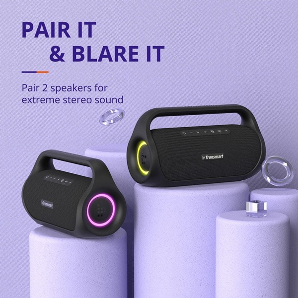 TRONSMART φορητό ηχείο Bang Mini, 50W, Bluetooth, 4000mAh, IPX6, μαύρο | eLabstore.gr TRONSMART φορητό ηχείο Bang Mini, 50W, Bluetooth, 4000mAh, IPX6, μαύρο | Εικόνα & Ήχος | elabstore.gr