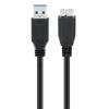 GOOBAY καλώδιο USB 3.0 σε micro Τype B 95027, 5 Gbps, 3m, μαύρο | Καλώδια - Αντάπτορες | elabstore.gr