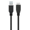 GOOBAY καλώδιο USB 3.0 σε micro Τype B 95734, 5 Gbit/s, 0.5m, μαύρο | Καλώδια - Αντάπτορες | elabstore.gr
