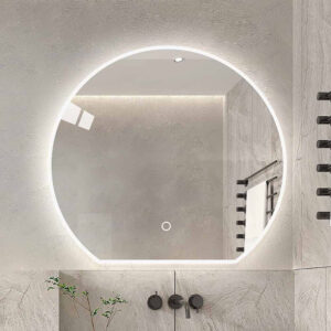 BRUNO καθρέπτης μπάνιου LED BRN-0132, στρόγγυλος, 24W, Φ60cm, IP54 | Οικιακός εξοπλισμός | elabstore.gr
