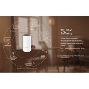 TP-LINK Home Mesh Wi-Fi System Deco M4, AC1200, Ver. 2.0, 2τμχ | Δικτυακά | elabstore.gr