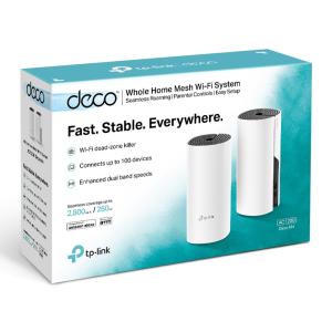 TP-LINK Home Mesh Wi-Fi System Deco M4, AC1200, Ver. 2.0, 2τμχ | Δικτυακά | elabstore.gr