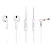 CELEBRAT earphones με μικρόφωνο G20, 3.5mm, 1.2m, λευκά | Αξεσουάρ κινητών | elabstore.gr