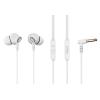 CELEBRAT earphones με μικρόφωνο G21, 3.5mm, 1.2m, λευκά | Αξεσουάρ κινητών | elabstore.gr
