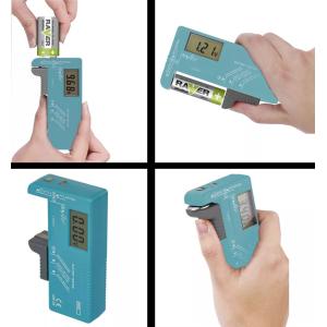 EMOS ψηφιακό tester μπαταρίας N0322 για 9V/AA/AAA/C/D/button cells | Εργαλεία | elabstore.gr