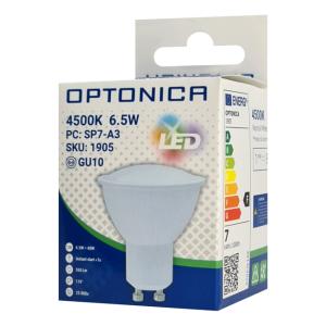 OPTONICA LED λάμπα spot 1905, 6.5W, 4500K, GU10, 550lm | Φωτισμός | elabstore.gr