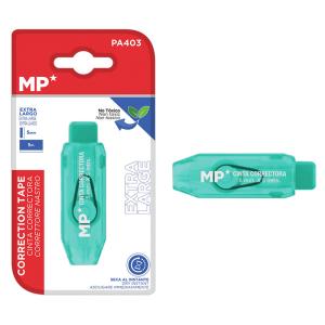 MP διορθωτική ταινία PA403, 5mm x 5m, πράσινη | Αναλώσιμα - Είδη Γραφείου | elabstore.gr