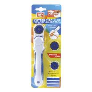 MP περιστροφικός κόφτης PM967 με 3 κεφαλές, Φ28mm, μπλε & πορτοκαλί | Αναλώσιμα - Είδη Γραφείου | elabstore.gr