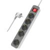 POWERTECH πολύπριζο ασφαλείας PT-1057, 5x schuko, 16A, 1.4m, λευκό | eLabstore.gr POWERTECH πολύπριζο ασφαλείας PT-1057, 5x schuko, 16A, 1.4m, λευκό | Τροφοδοσία Ρεύματος | elabstore.gr