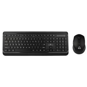 POWERTECH set ποντίκι & πληκτρολόγιο PT-1060, ασύρματο, 1600dpi, μαύρο | Συνοδευτικά PC | elabstore.gr