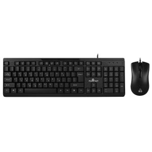 POWERTECH set ποντίκι & πληκτρολόγιο PT-1068, ενσύρματο, 1000dpi, μαύρο | Συνοδευτικά PC | elabstore.gr