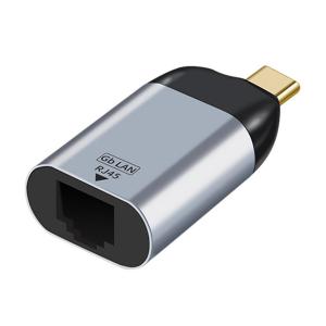 POWERTECH αντάπτορας USB-C σε RJ45 PTH-095, 1000Mbps, γκρι | Δικτυακά | elabstore.gr