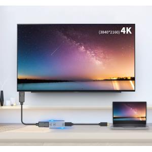 POWERTECH αντάπτορας USB-C σε DisplayPort PTH-097, 4K/60Hz, γκρι | Καλώδια - Αντάπτορες | elabstore.gr