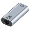 POWERTECH αντάπτορας USB-C σε RJ45 PTH-099, 1000Mbps, γκρι | Δικτυακά | elabstore.gr