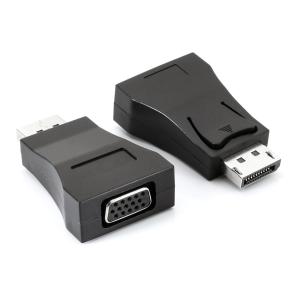 POWERTECH αντάπτορας DisplayPort σε VGA PTH-100, 1080p/60Hz, μαύρος | Καλώδια - Αντάπτορες | elabstore.gr