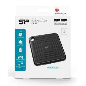 SILICON POWER εξωτερικός SSD PC60, 1TB, USB 3.2, 540-500MB/s, μαύρος | eLabstore.gr SILICON POWER εξωτερικός SSD PC60, 1TB, USB 3.2, 540-500MB/s, μαύρος | PC & Αναβάθμιση | elabstore.gr