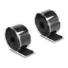 Αυτοκόλλητα τύπου Velcro TIES-067 σε ρολό 5m, 45x50mm, μαύρο | Εργαλεία | elabstore.gr