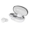 CELEBRAT earphones με θήκη φόρτισης TWS-W32, True Wireless, λευκά | Αξεσουάρ κινητών | elabstore.gr