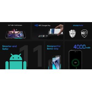 OUKITEL smartphone WP12, IP68/IP69K, 5.5", 4/32GB, Quad-core, μαύρο-μπλε | Mobile Συσκευές | elabstore.gr
