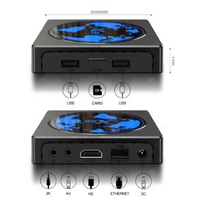 TV Box X98 mini, 4K, S905W2, 4/32GB, WiFi 2.4/5GHz, Android 11 | Εικόνα & Ήχος | elabstore.gr