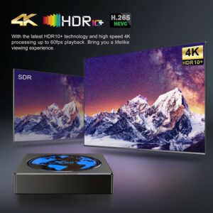TV Box X98 mini, 4K, S905W2, 4/32GB, WiFi 2.4/5GHz, Android 11 | eLabstore.gr