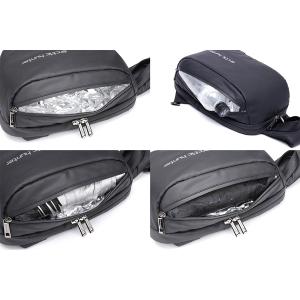 ARCTIC HUNTER τσάντα crossbody XB00081, θήκη tablet, USB, 6L, μαύρη-camo | Προσωπική Φροντίδα | elabstore.gr