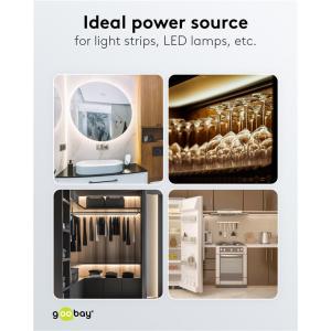 GOOBAY μετασχηματιστής LED 59575, 12V/1A, 12W, IP65 | Φωτισμός | elabstore.gr