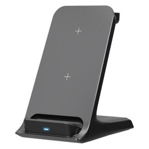 GOOBAY ασύρματος φορτιστής 60217, 3 σε 1, Qi-compatible, 15W, μαύρος | Αξεσουάρ κινητών | elabstore.gr