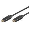 GOOBAY καλώδιο HDMI 61283 Ethernet, 360° βύσμα, 4K 18Gbit/s, 1.5m, μαύρο | Καλώδια - Αντάπτορες | elabstore.gr