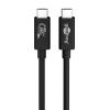 GOOBAY καλώδιο USB-C 61716, USB4 Gen 3x2, 240W, 40Gbps, 8K, 0.7m, μαύρο | Καλώδια - Αντάπτορες | elabstore.gr