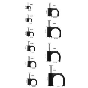 GOOBAY ρόκα στήριξης καλωδίων 64679, 6mm, μαύρο, 100τμχ | eLabstore.gr GOOBAY ρόκα στήριξης καλωδίων 64679, 6mm, μαύρο, 100τμχ | Καλώδια - Αντάπτορες | elabstore.gr