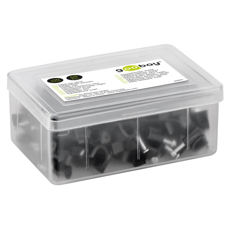 GOOBAY ρόκα στήριξης καλωδίων 64681, 8mm, μαύρο, 100τμχ | eLabstore.gr GOOBAY ρόκα στήριξης καλωδίων 64681, 8mm, μαύρο, 100τμχ - Image 6