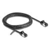 DELOCK καλώδιο U/FTP CAT 8.1 80184, 40Gbps, 30 AWG, 2m, μαύρο | Καλώδια - Αντάπτορες | elabstore.gr