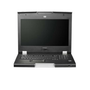 Used Rackmount 1U Monitor w/Keyboard TFT7600G2 TFT/HP/17
