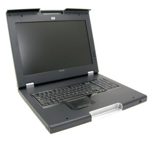 Used Rackmount 1U Monitor w/Keyboard TFT7600G2 TFT/HP/17