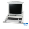 Used Rackmount 1U Monitor w/Keyboard 9055302 TFT/RITTAL/17”/1280x1024/White/D-SUB & 2xPS/2 & USB & R | Refurbished | elabstore.gr