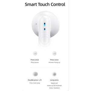 USAMS earphones με θήκη φόρτισης USAMS-IA, True Wireless, λευκά | eLabstore.gr