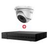 Bundle HIKVISION HIWATCH DVR καταγραφικό & 4x υβριδικές κάμερες | Κάμερες Ασφαλείας | elabstore.gr