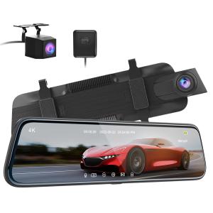THIEYE σετ καθρέφτης αυτοκινήτου με κάμερα CarView 4, GPS, οθόνη 10", 4K | Gadgets - Αξεσουάρ | elabstore.gr