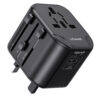 USAMS φορτιστής/αντάπτορας πρίζας US-CC173 2x USB, universal, 12W, μαύρο | Αξεσουάρ κινητών | elabstore.gr