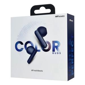 HIFUTURE earphones με θήκη φόρτισης ColorBuds, True Wireless, μπλε | Αξεσουάρ κινητών | elabstore.gr