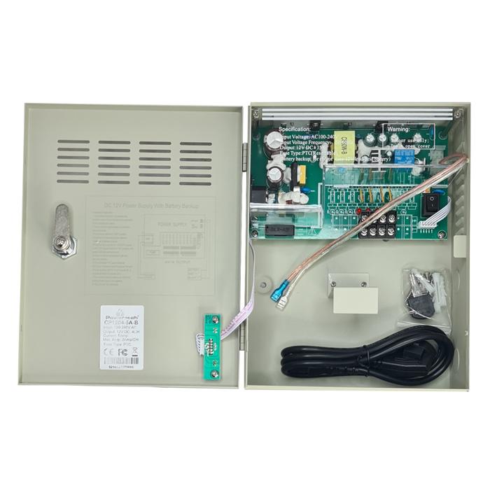 POWERTECH τροφοδοτικό CP1204-5A-B για CCTV, DC12V/5A, 4 κανάλια | eLabstore.gr POWERTECH τροφοδοτικό CP1204-5A-B για CCTV, DC12V/5A, 4 κανάλια | Κάμερες Ασφαλείας | elabstore.gr
