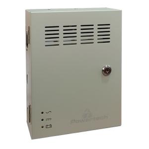 POWERTECH τροφοδοτικό CP1204-5A-B για CCTV, DC12V/5A, 4 κανάλια | Κάμερες Ασφαλείας | elabstore.gr