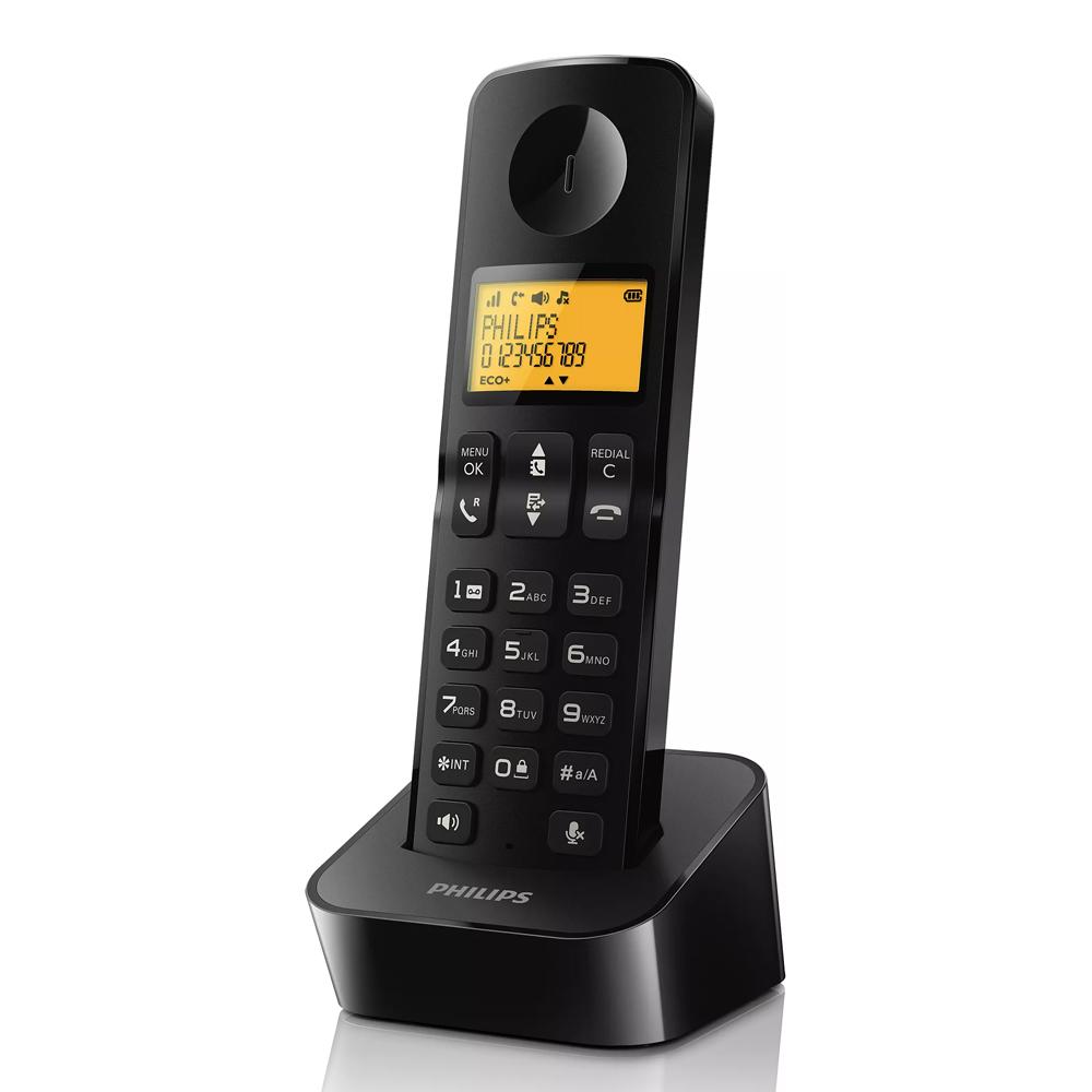 PHILIPS ασύρματο τηλέφωνο D2601B-34, με ελληνικό μενού, μαύρο | eLabstore.gr PHILIPS ασύρματο τηλέφωνο D2601B-34, με ελληνικό μενού, μαύρο | Τηλεφωνία | elabstore.gr