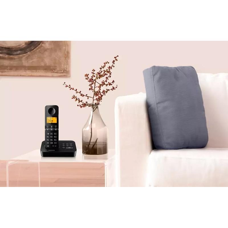 PHILIPS ασύρματο τηλέφωνο D2651B-34, με ελληνικό μενού, μαύρο | eLabstore.gr PHILIPS ασύρματο τηλέφωνο D2651B-34, με ελληνικό μενού, μαύρο | Τηλεφωνία | elabstore.gr