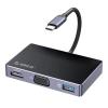 ORICO docking station DM-5P, USB/USB-C/HDMI/VGA/3.5mm, 4K, 100W, μαύρο | Συνοδευτικά PC | elabstore.gr
