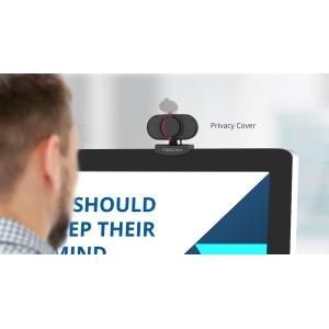 FOSCAM web κάμερα W41, USB, 4MP, 2K, μικρόφωνο, 84° γωνία θέασης, μαύρη | Συνοδευτικά PC | elabstore.gr
