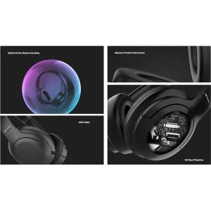 HIFUTURE headphones FutureTour, wireless & wired, Bluetooth, ANC, μαύρα | Αξεσουάρ κινητών | elabstore.gr