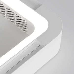 POWERTECH smart ανεμιστήρας οροφής HLL-0109 με LED, 45W, 12x58cm, λευκός | Φωτισμός | elabstore.gr